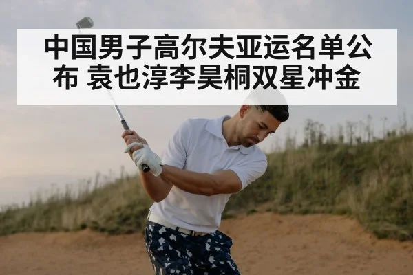 中国男子高尔夫亚运名单公布 袁也淳李昊桐双星冲金